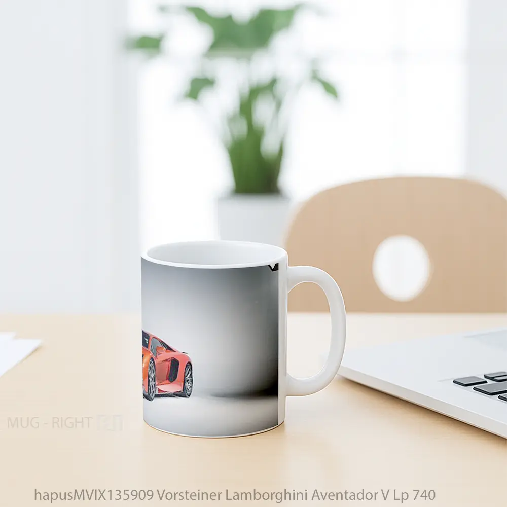 Mug Vorsteiner Lamborghini Aventador V Lp 740 Cangkir Mobil - All-side / Desain