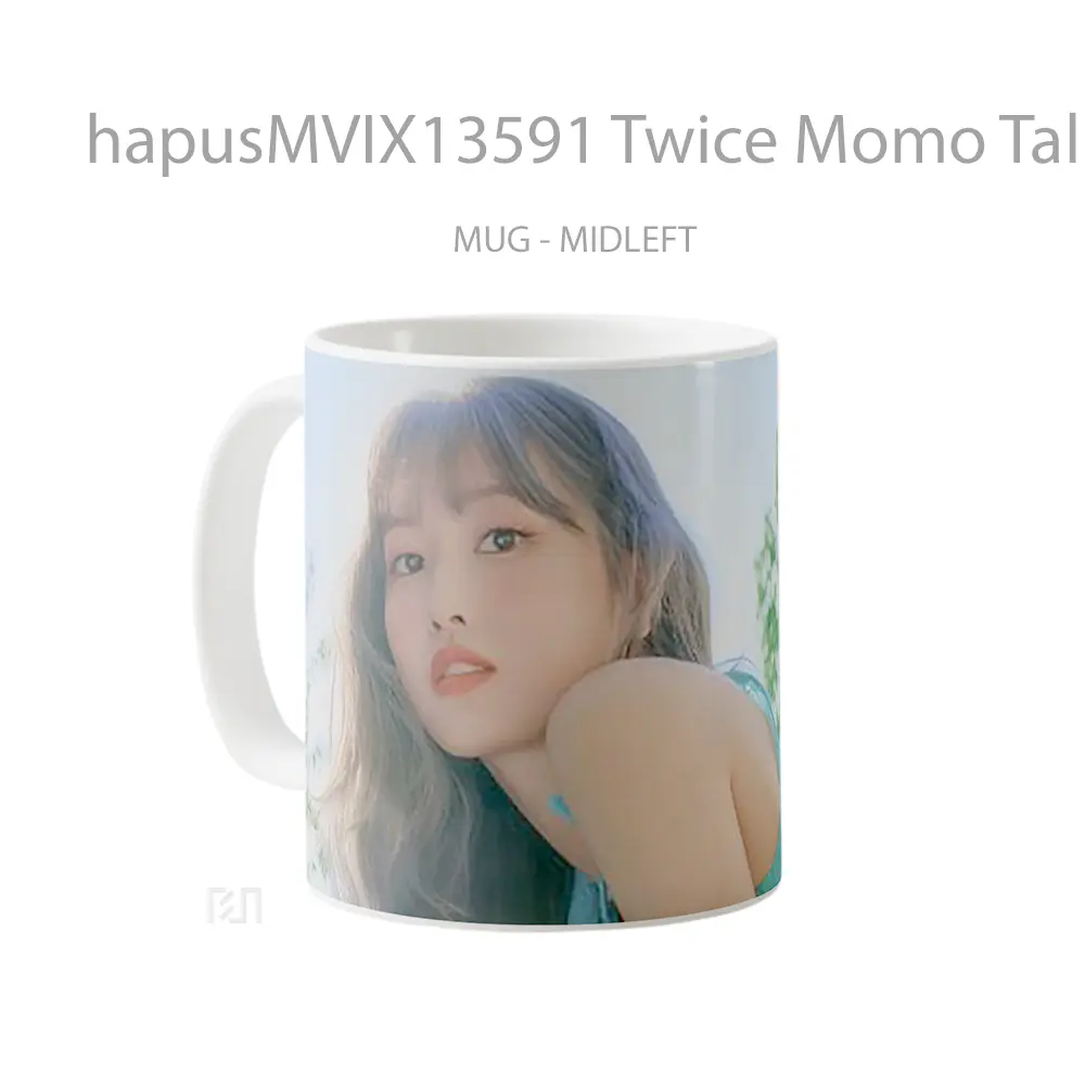 Mug Twice Momo Talk That Talk Gelas Keramik Unik - All-side / Desain