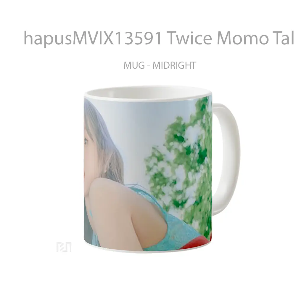 Mug Twice Momo Talk That Talk Gelas Keramik Unik - All-side / Desain