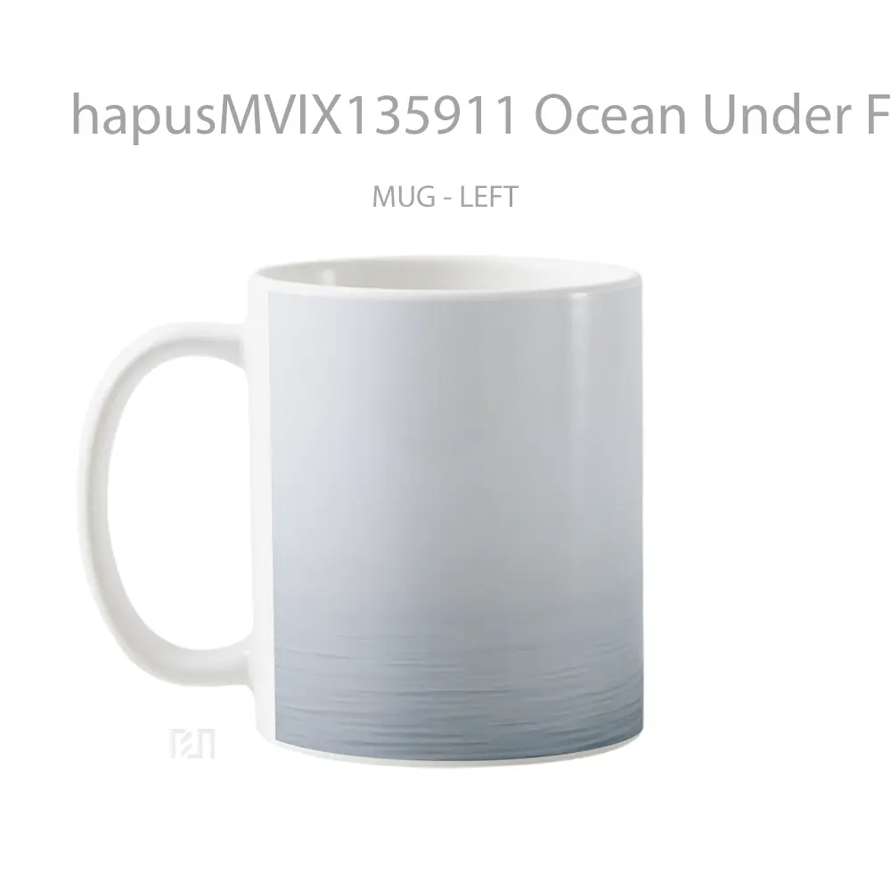 Mug Ocean Under Fog Gelas Pemandangan Alam - All-side / Desain