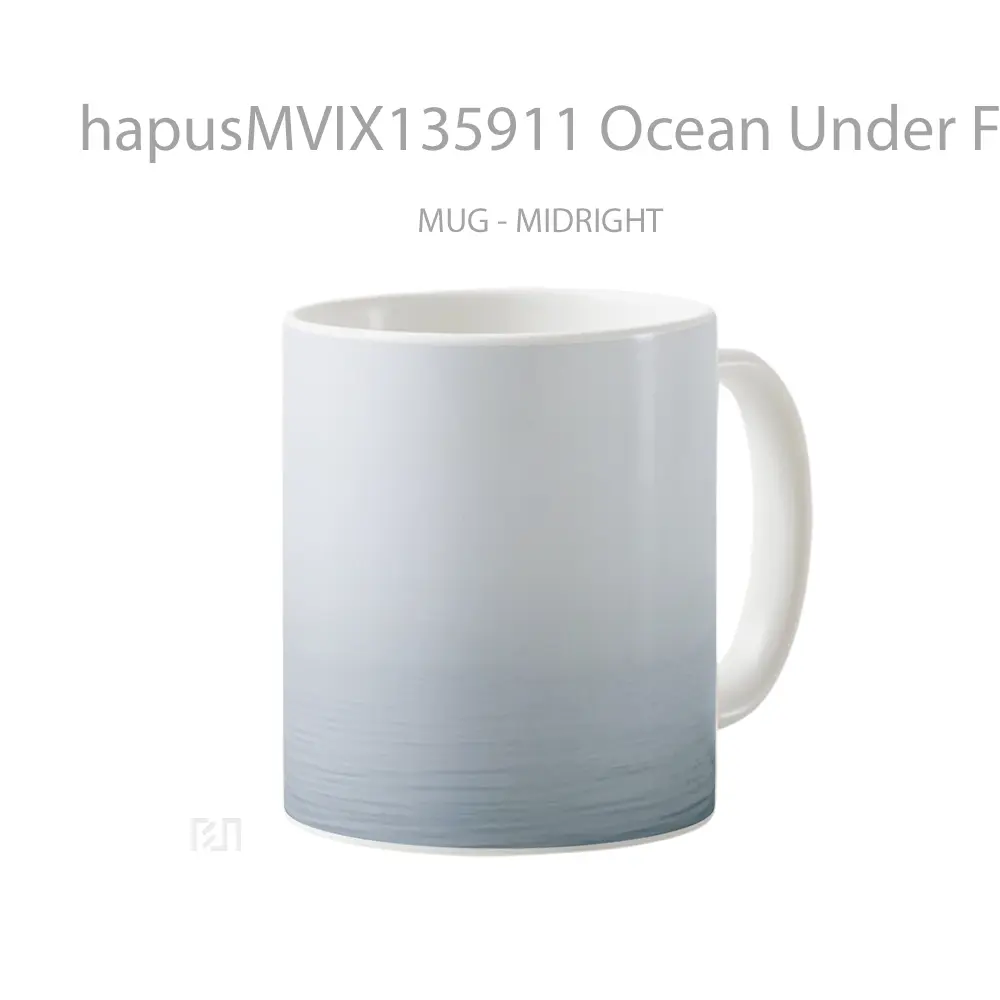 Mug Ocean Under Fog Gelas Pemandangan Alam - All-side / Desain