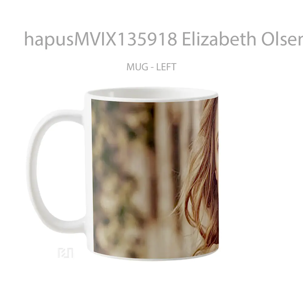 Mug Elizabeth Olsen V3 Gelas Keramik Unik - All-side / Desain