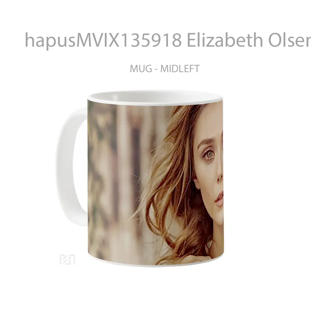 Mug Elizabeth Olsen V3 Gelas Keramik Unik - All-side / Desain