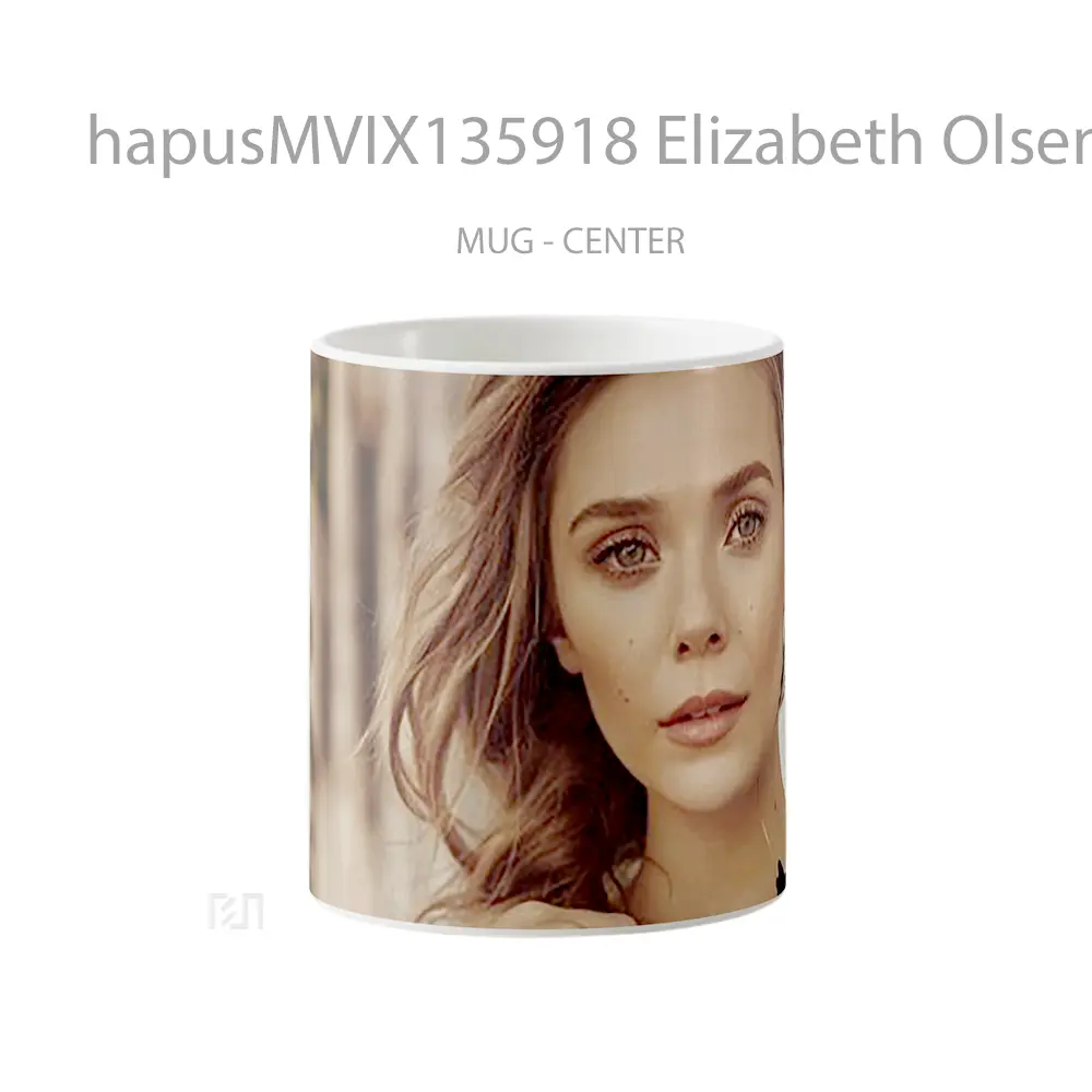 Mug Elizabeth Olsen V3 Gelas Keramik Unik