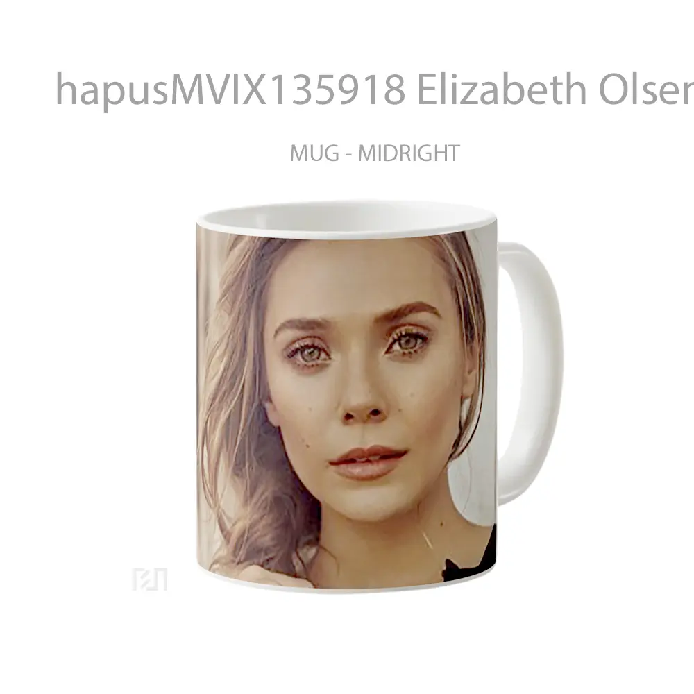 Mug Elizabeth Olsen V3 Gelas Keramik Unik - All-side / Desain