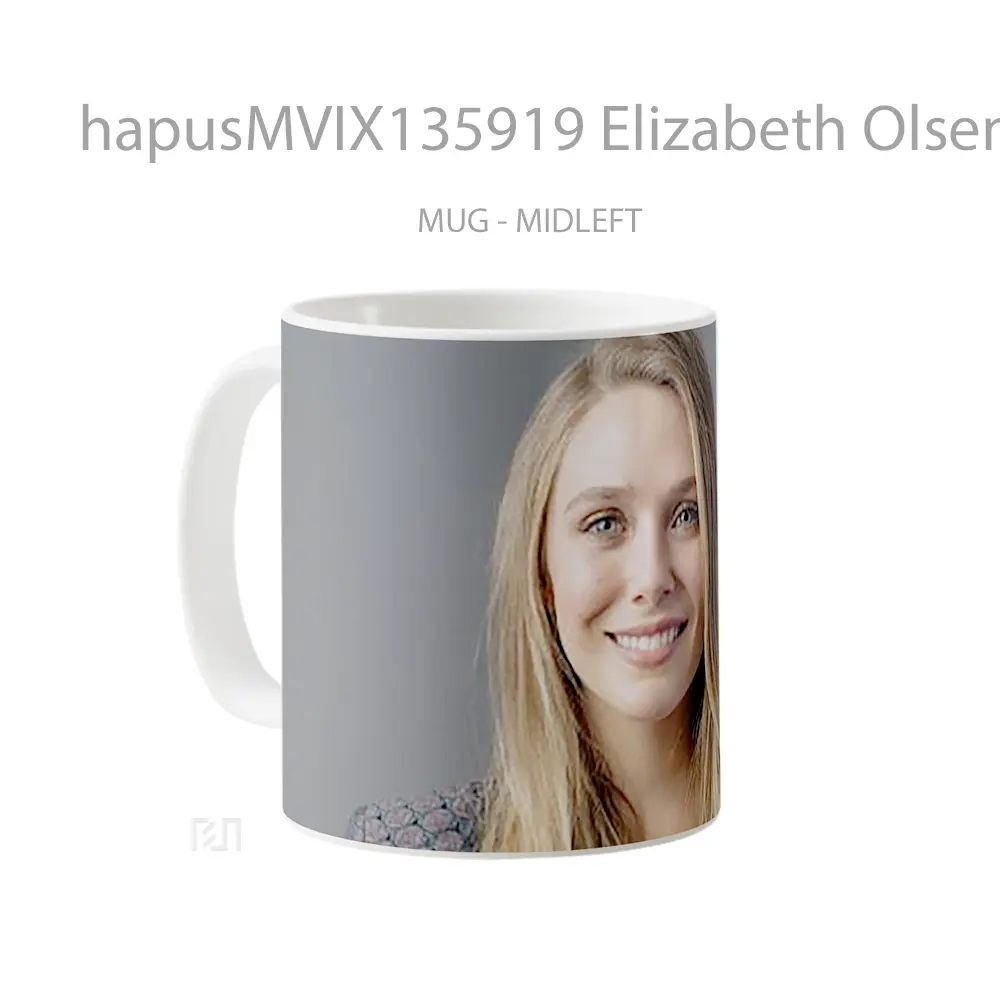 Mug Elizabeth Olsen V4 Gelas Keramik Unik - All-side / Desain
