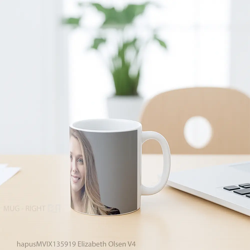 Mug Elizabeth Olsen V4 Gelas Keramik Unik - All-side / Desain