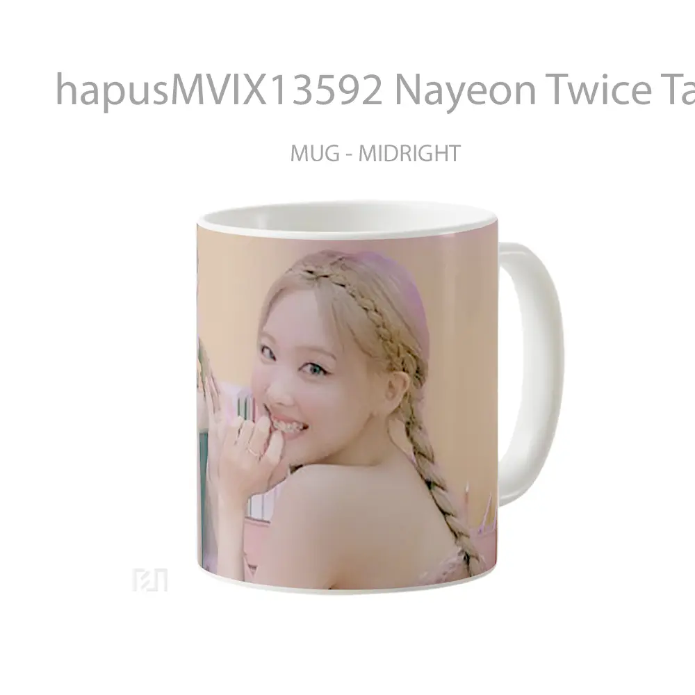 Mug Nayeon Twice Talk That Talk Gelas Keramik Unik - All-side / Desain