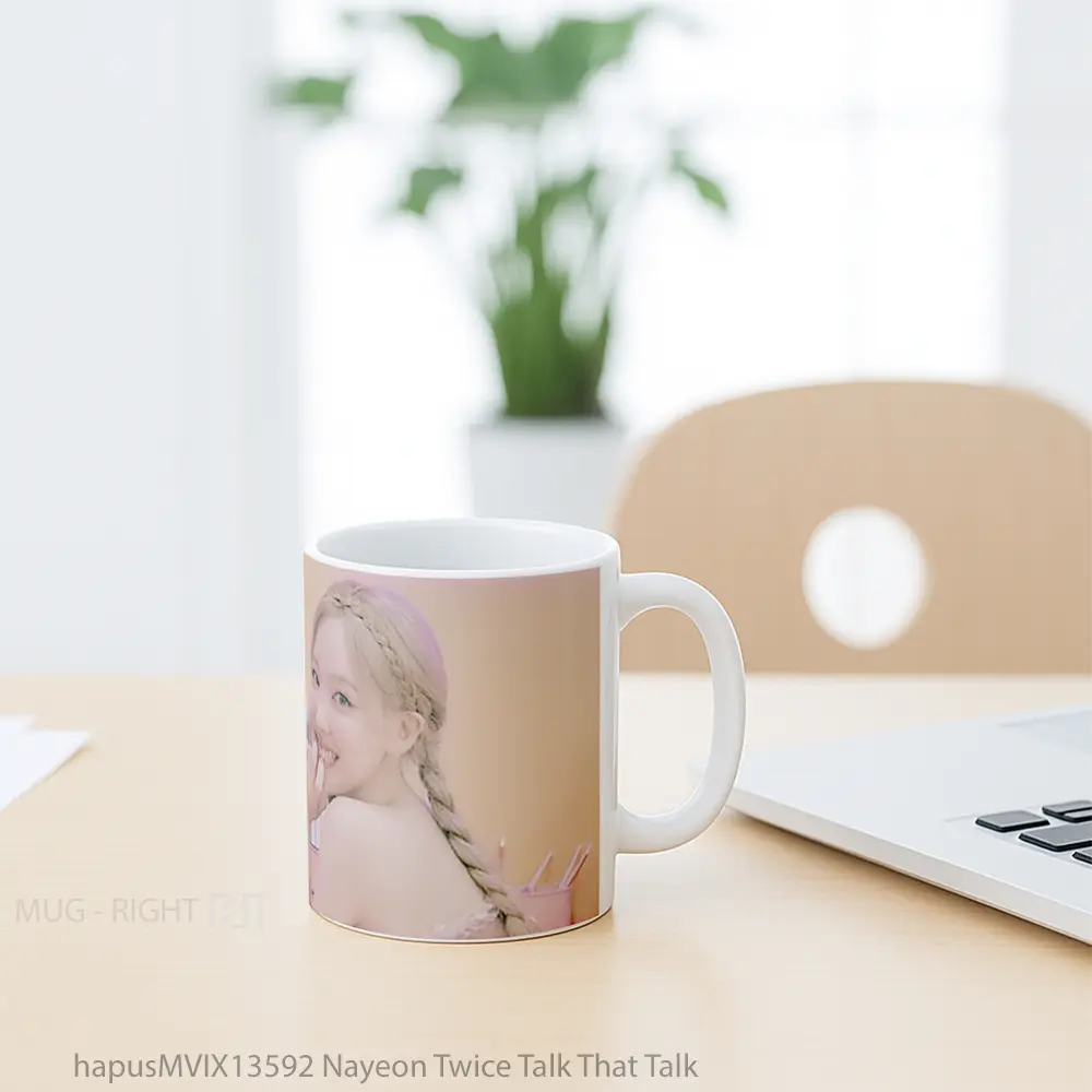 Mug Nayeon Twice Talk That Talk Gelas Keramik Unik - All-side / Desain