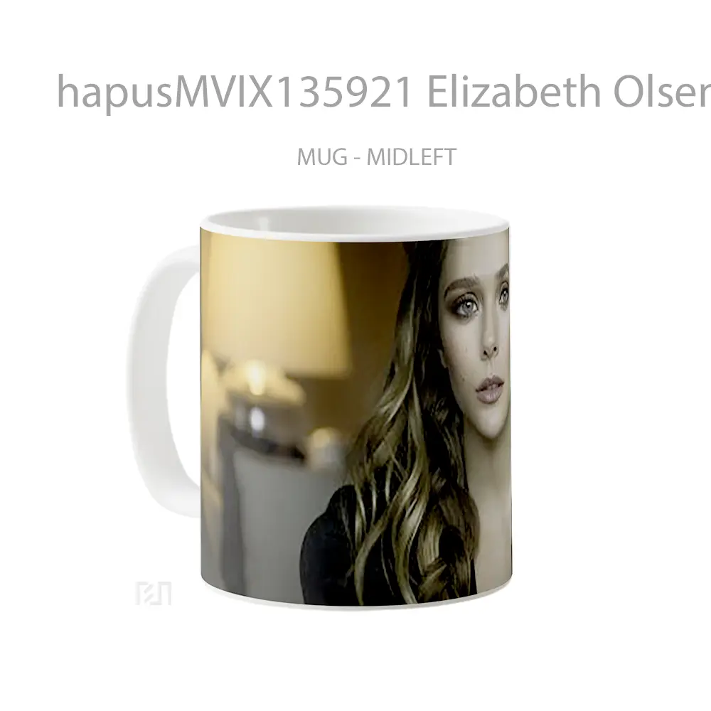 Mug Elizabeth Olsen V5 Gelas Keramik Unik - All-side / Desain