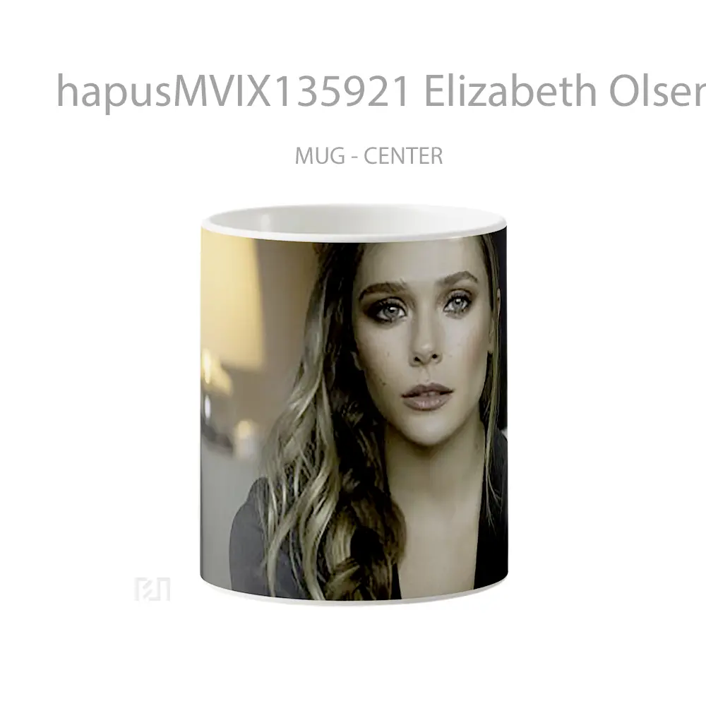 Mug Elizabeth Olsen V5 Gelas Keramik Unik