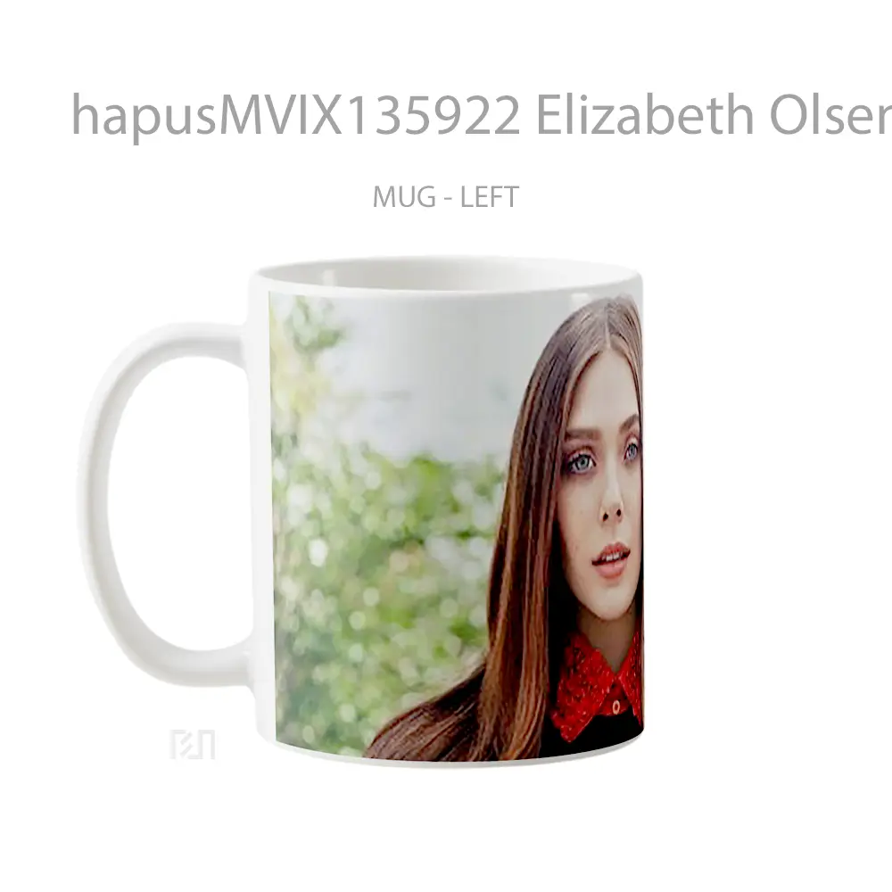 Mug Elizabeth Olsen V6 Gelas Keramik Unik - All-side / Desain