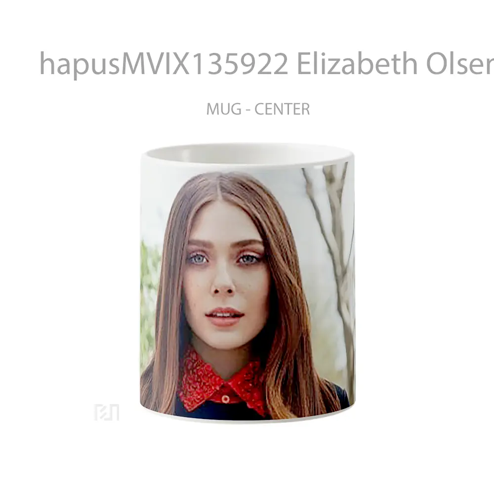 Mug Elizabeth Olsen V6 Gelas Keramik Unik