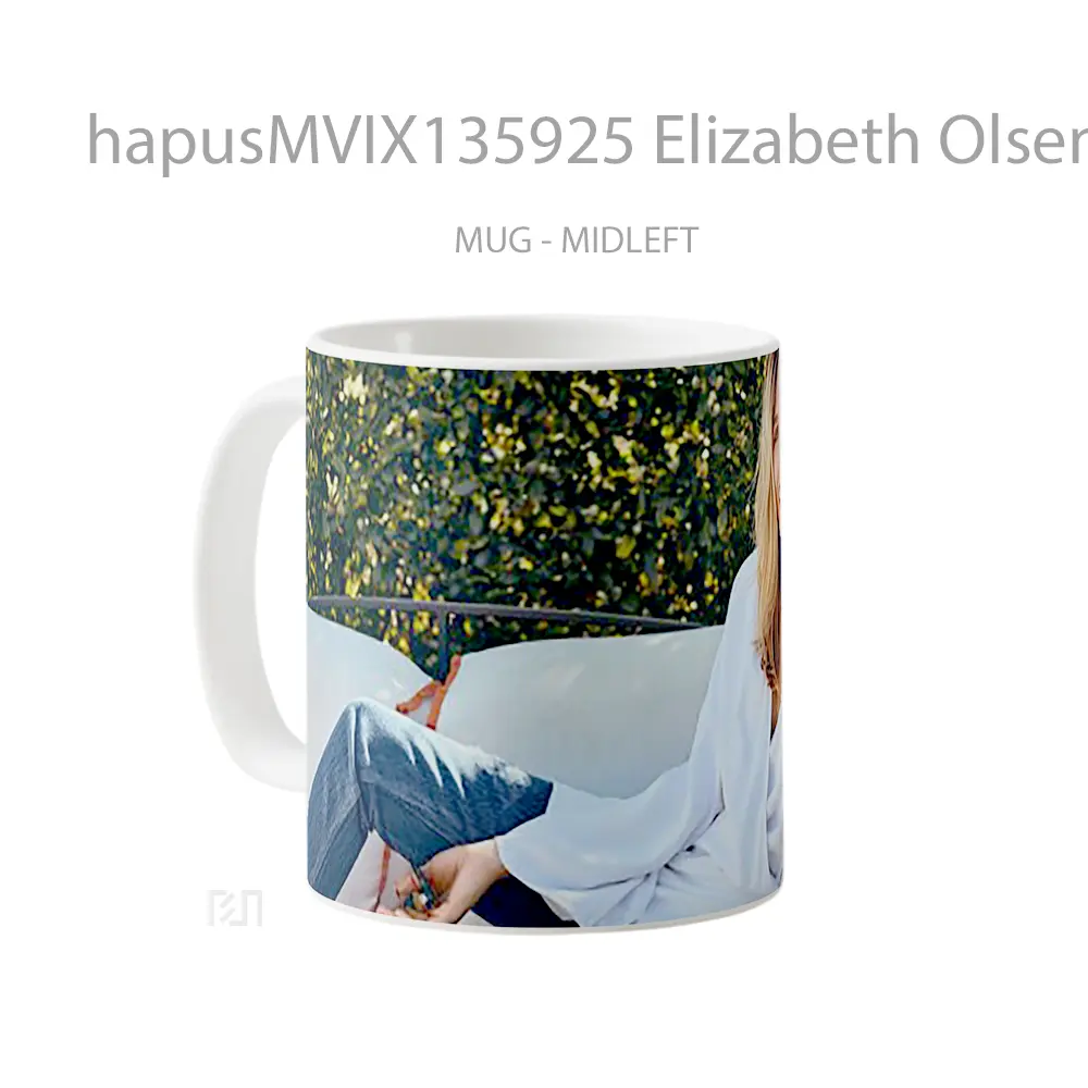 Mug Elizabeth Olsen V8 Gelas Keramik Unik - All-side / Desain