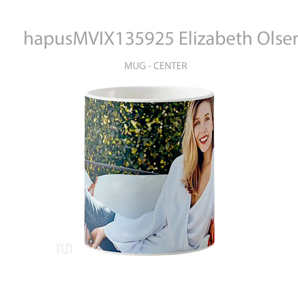 Mug Elizabeth Olsen V8 Gelas Keramik Unik