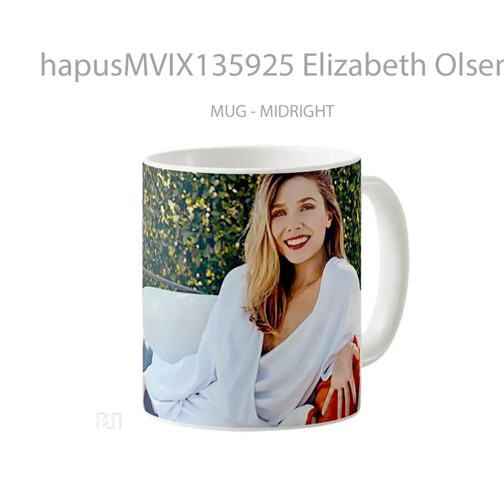 Mug Elizabeth Olsen V8 Gelas Keramik Unik - All-side / Desain