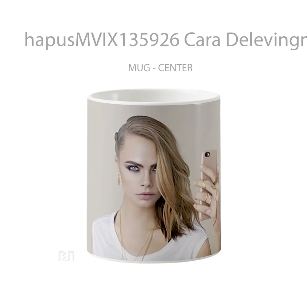 Mug Cara Delevingne V3 Gelas Keramik Unik