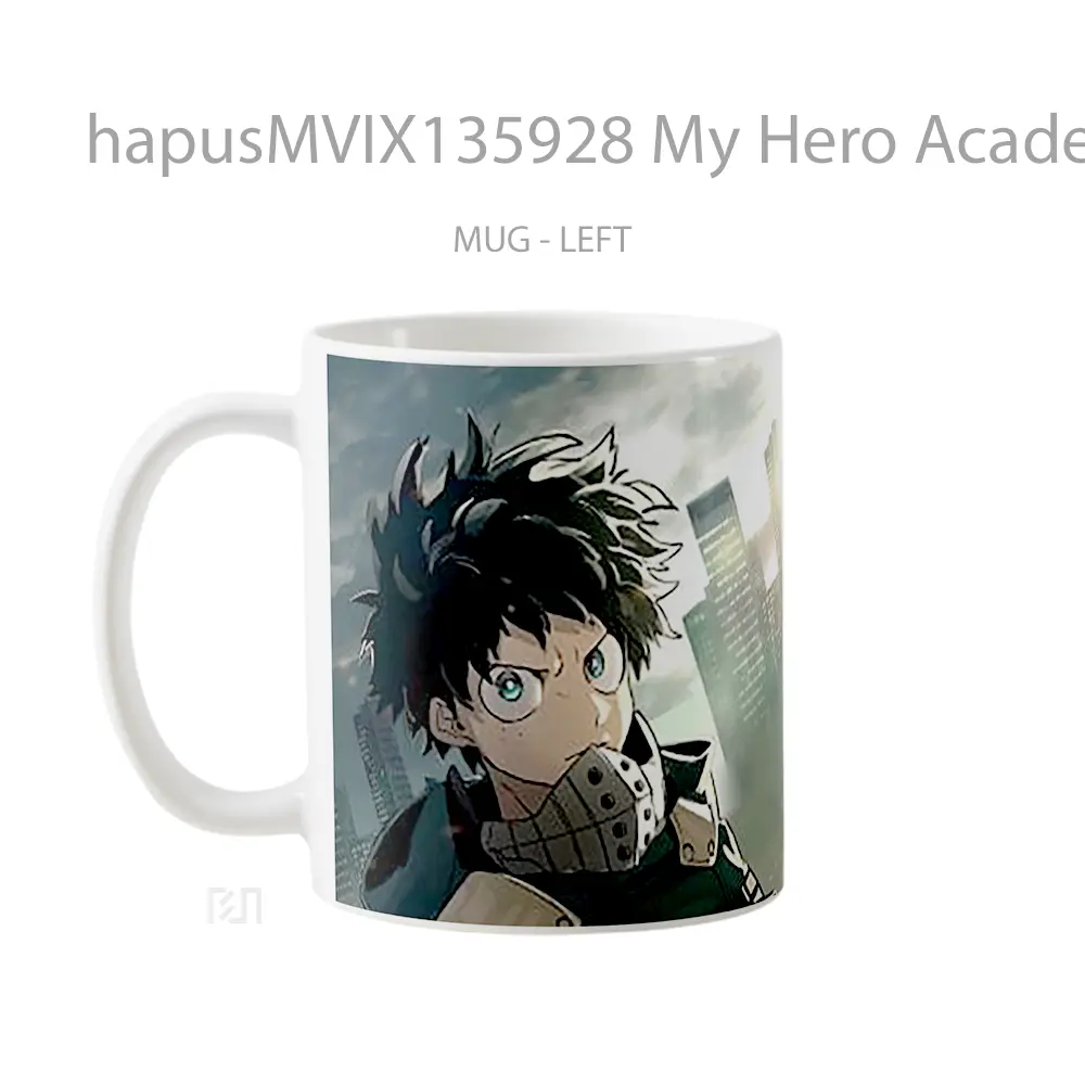 Mug My Hero Academia V1 Cangkir Anime - All-side / Desain