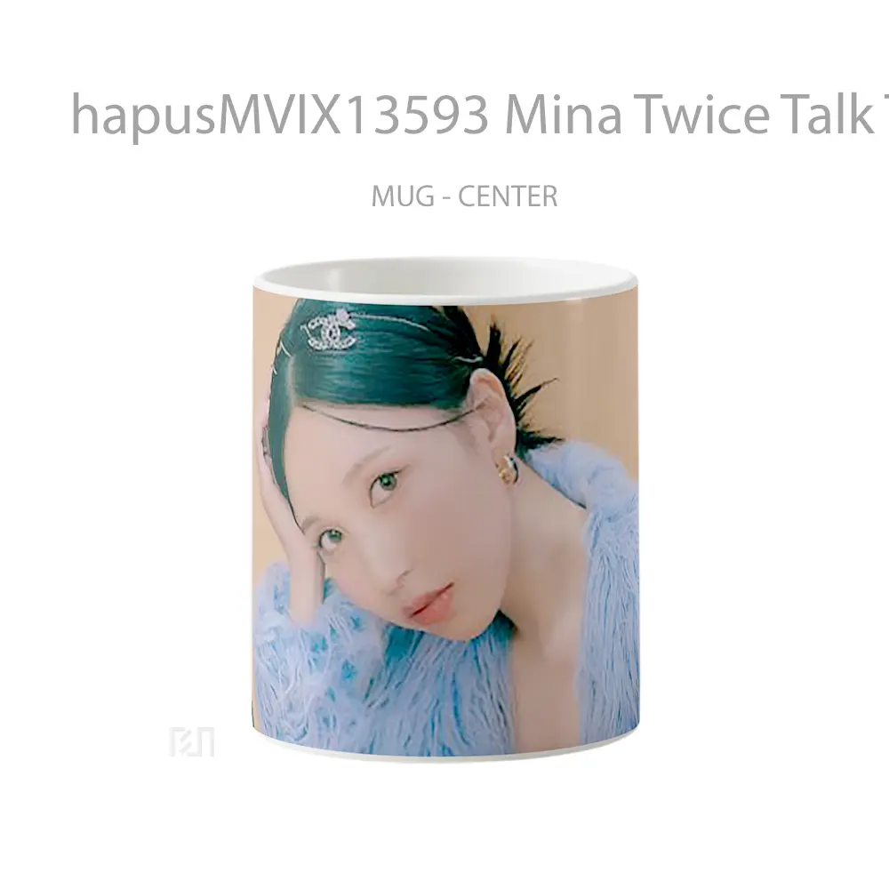 Mug Mina Twice Talk That Talk V1 Gelas Keramik Unik