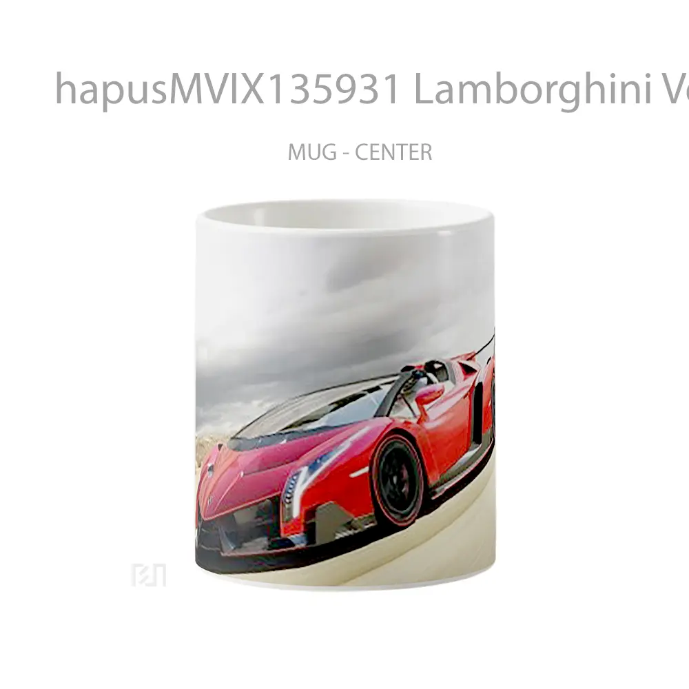 Mug Lamborghini Veneno Roadster V1 Cangkir Mobil