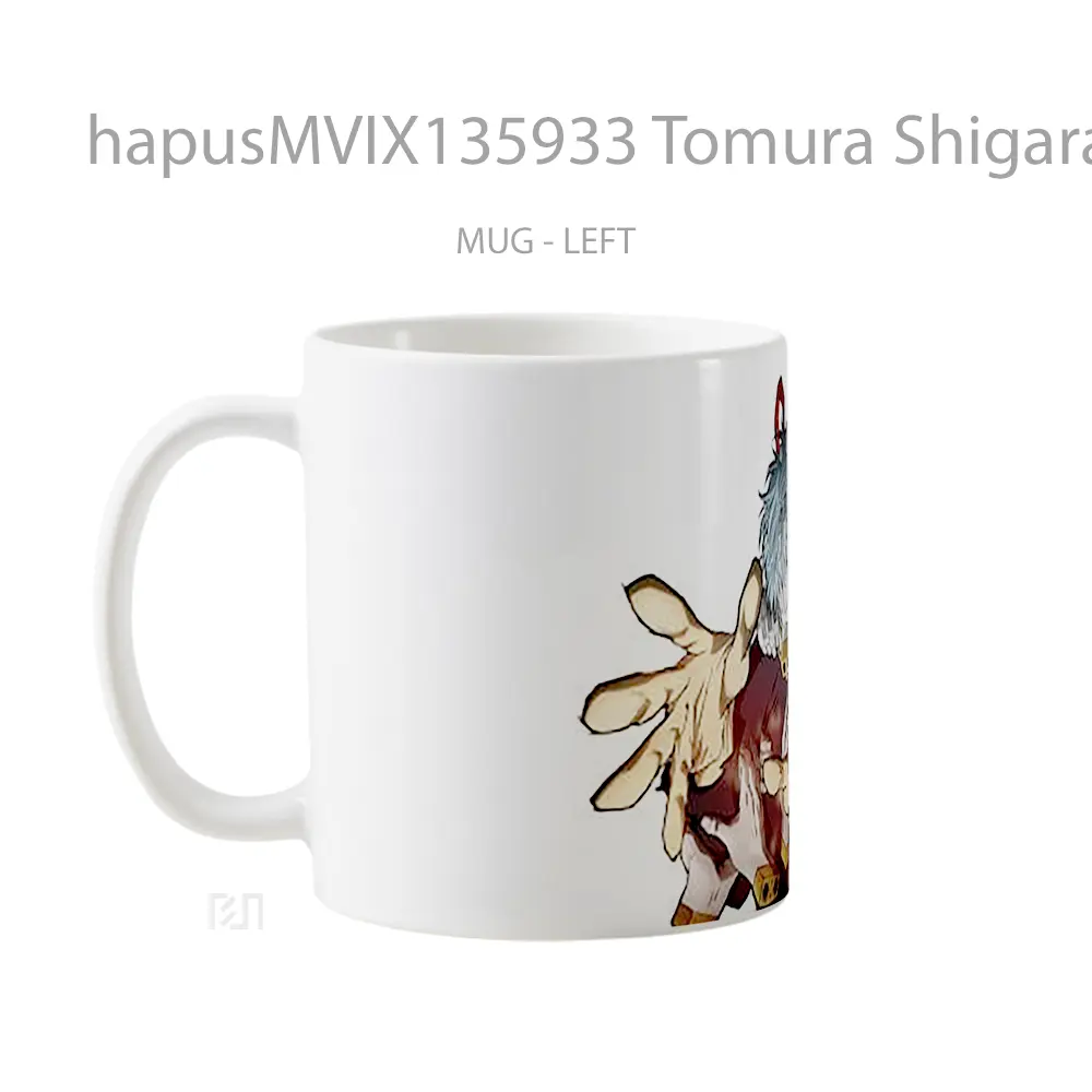 Mug Tomura Shigaraki My Hero Academia Cangkir Anime - All-side / Desain