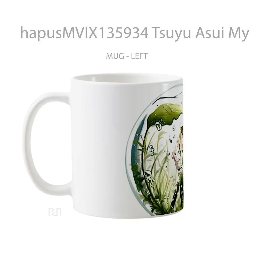 Mug Tsuyu Asui My Hero Academia V1 Cangkir Anime - All-side / Desain