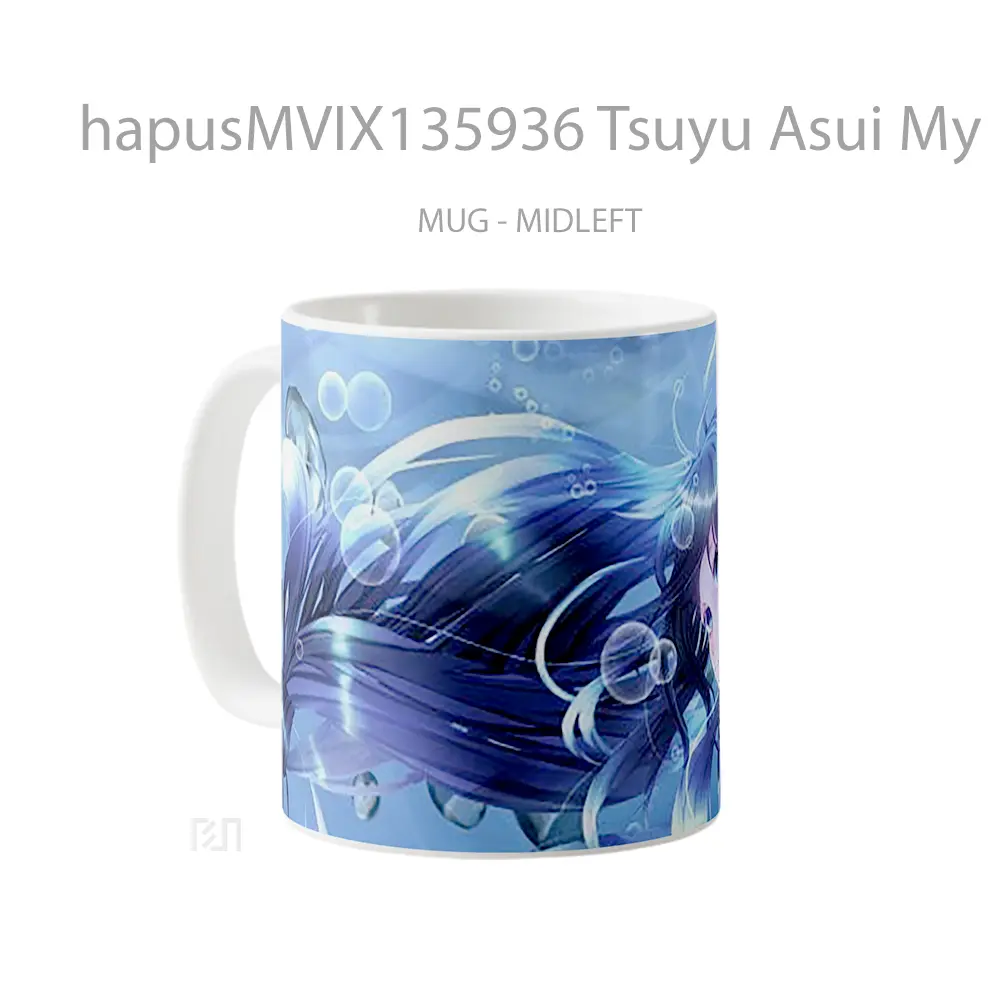 Mug Tsuyu Asui My Hero Academia V3 Cangkir Anime - All-side / Desain