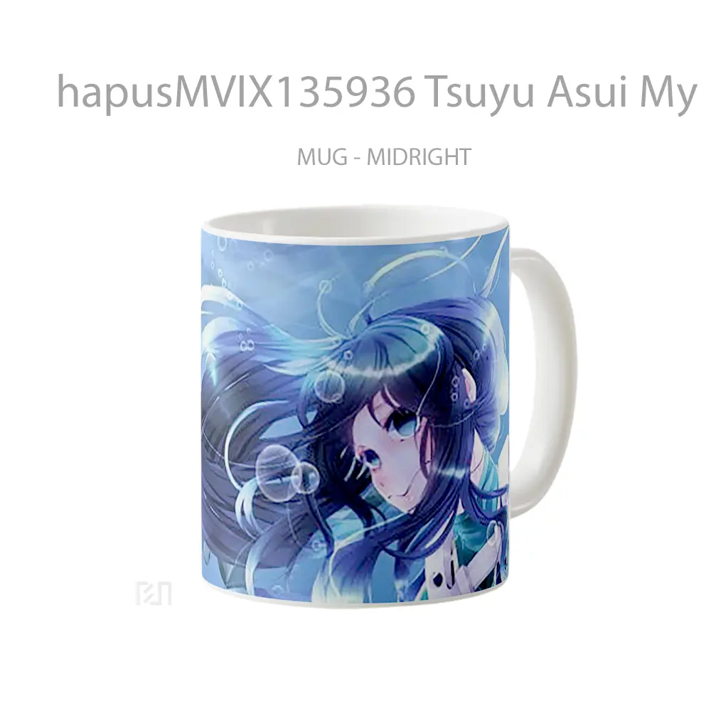 Mug Tsuyu Asui My Hero Academia V3 Cangkir Anime - All-side / Desain