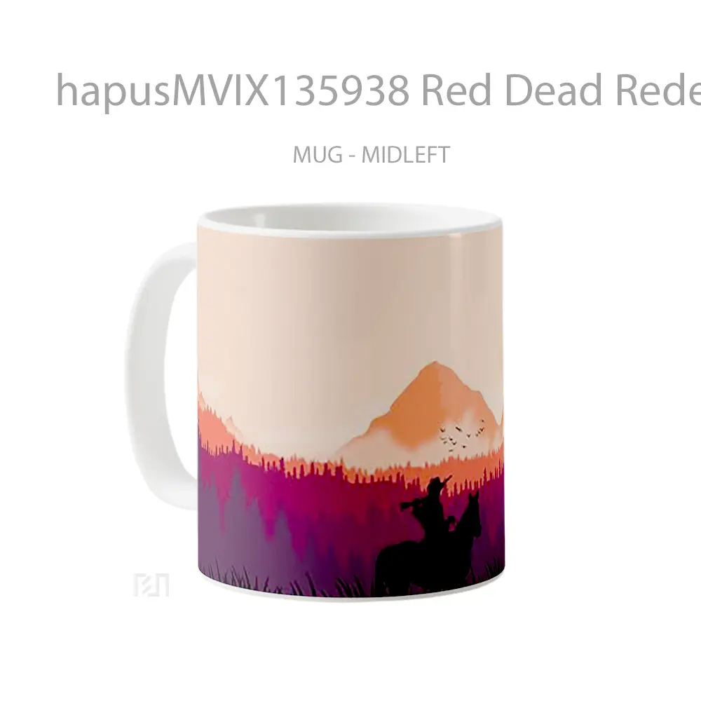 Mug Red Dead Redemption 2 V1 Gelas Keramik Unik - All-side / Desain