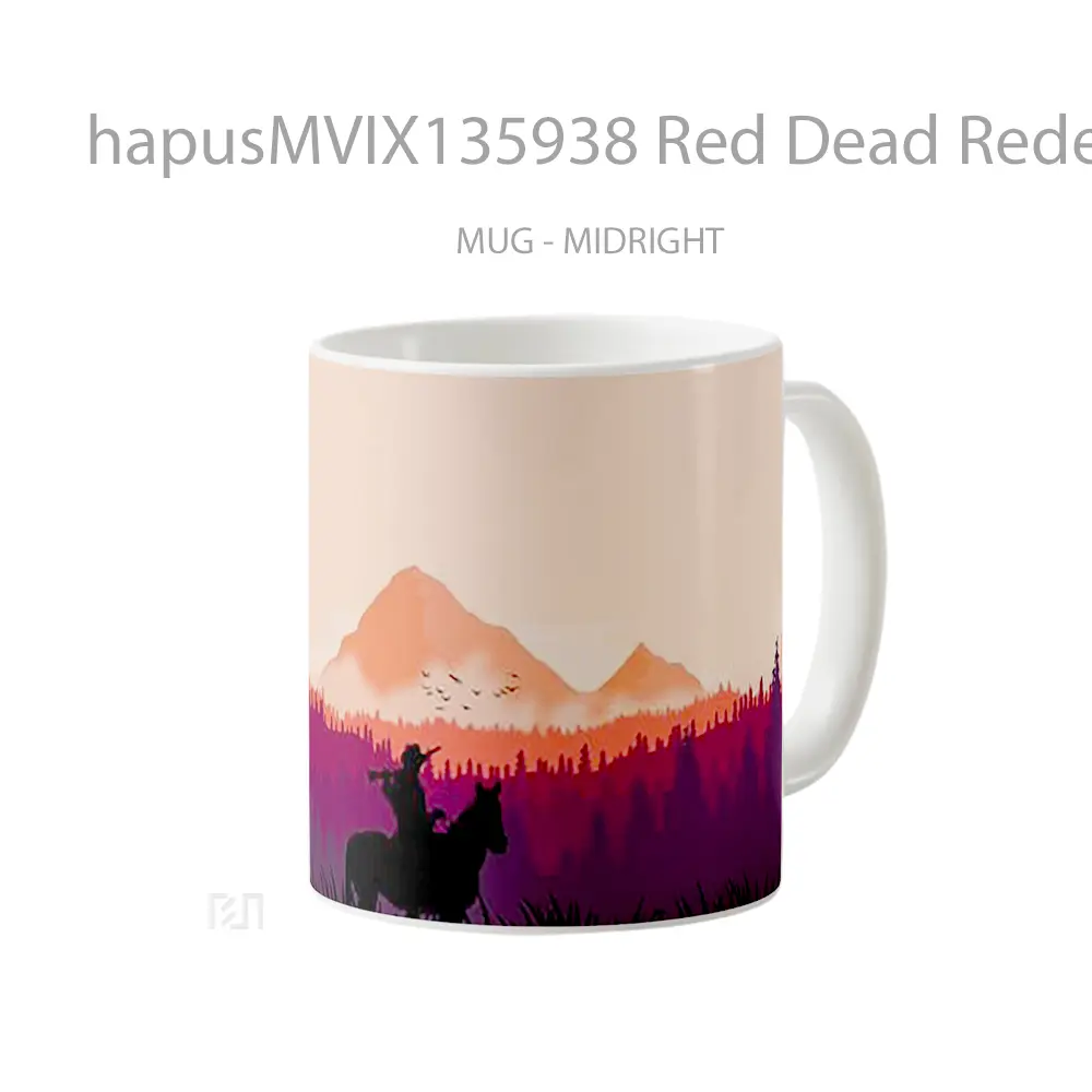 Mug Red Dead Redemption 2 V1 Gelas Keramik Unik - All-side / Desain
