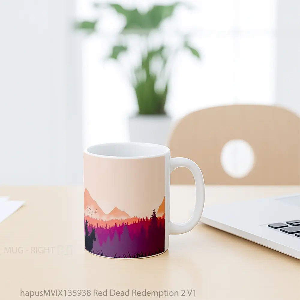 Mug Red Dead Redemption 2 V1 Gelas Keramik Unik - All-side / Desain