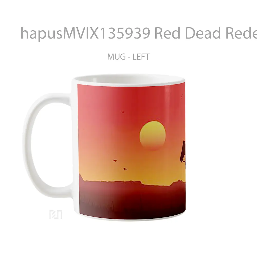 Mug Red Dead Redemption 2 V2 Gelas Keramik Unik - All-side / Desain