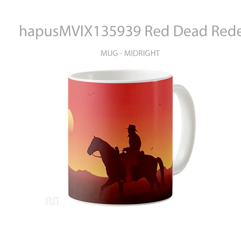 Mug Red Dead Redemption 2 V2 Gelas Keramik Unik - All-side / Desain
