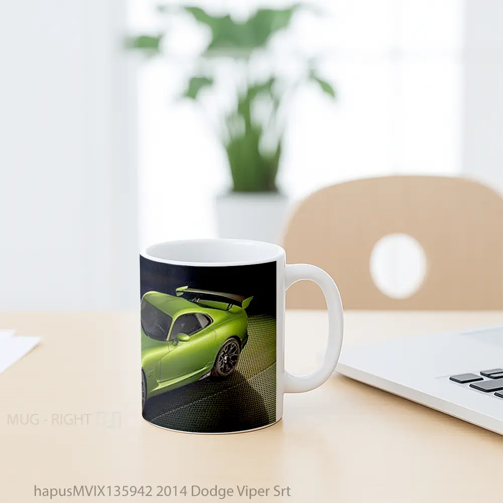 Mug 2014 Dodge Viper Srt Gelas Keramik Unik - All-side / Desain