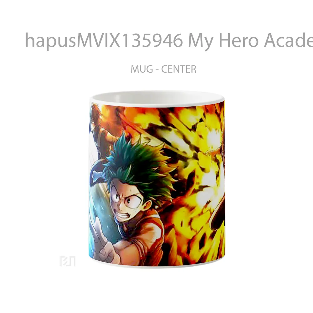Mug My Hero Academia V2 Cangkir Anime