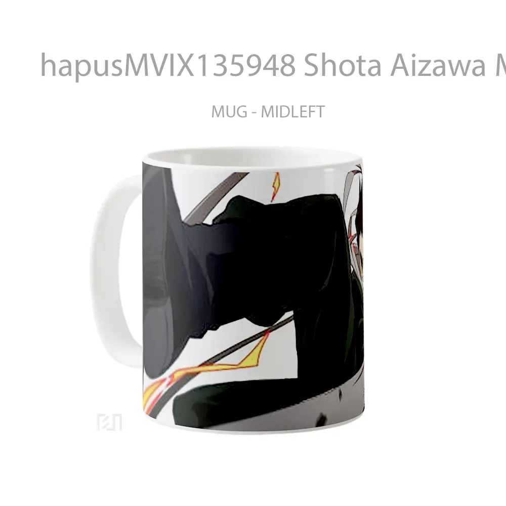Mug Shota Aizawa My Hero Academia Cangkir Anime - All-side / Desain