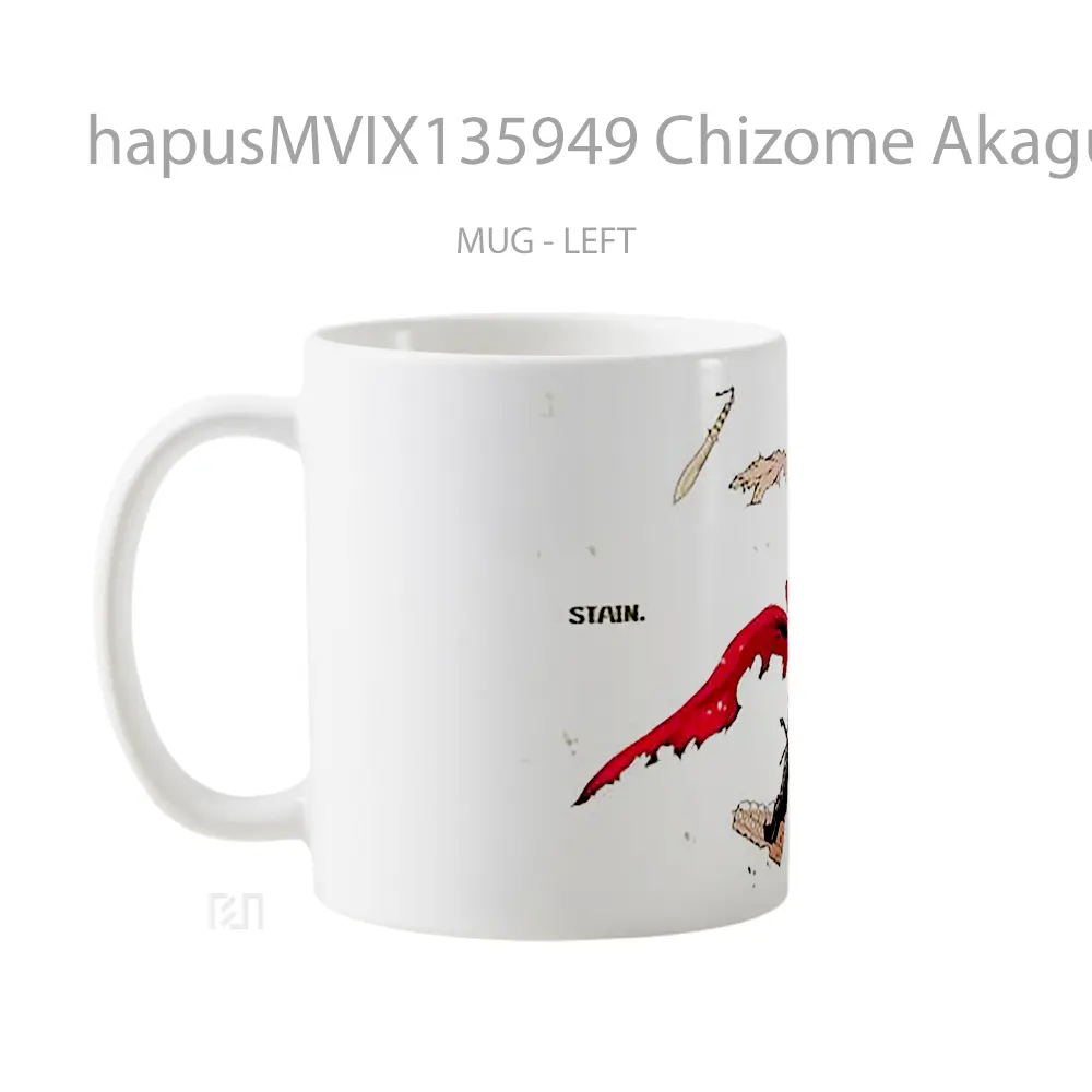 Mug Chizome Akaguro Stain My Hero Academia Cangkir Anime - All-side / Desain