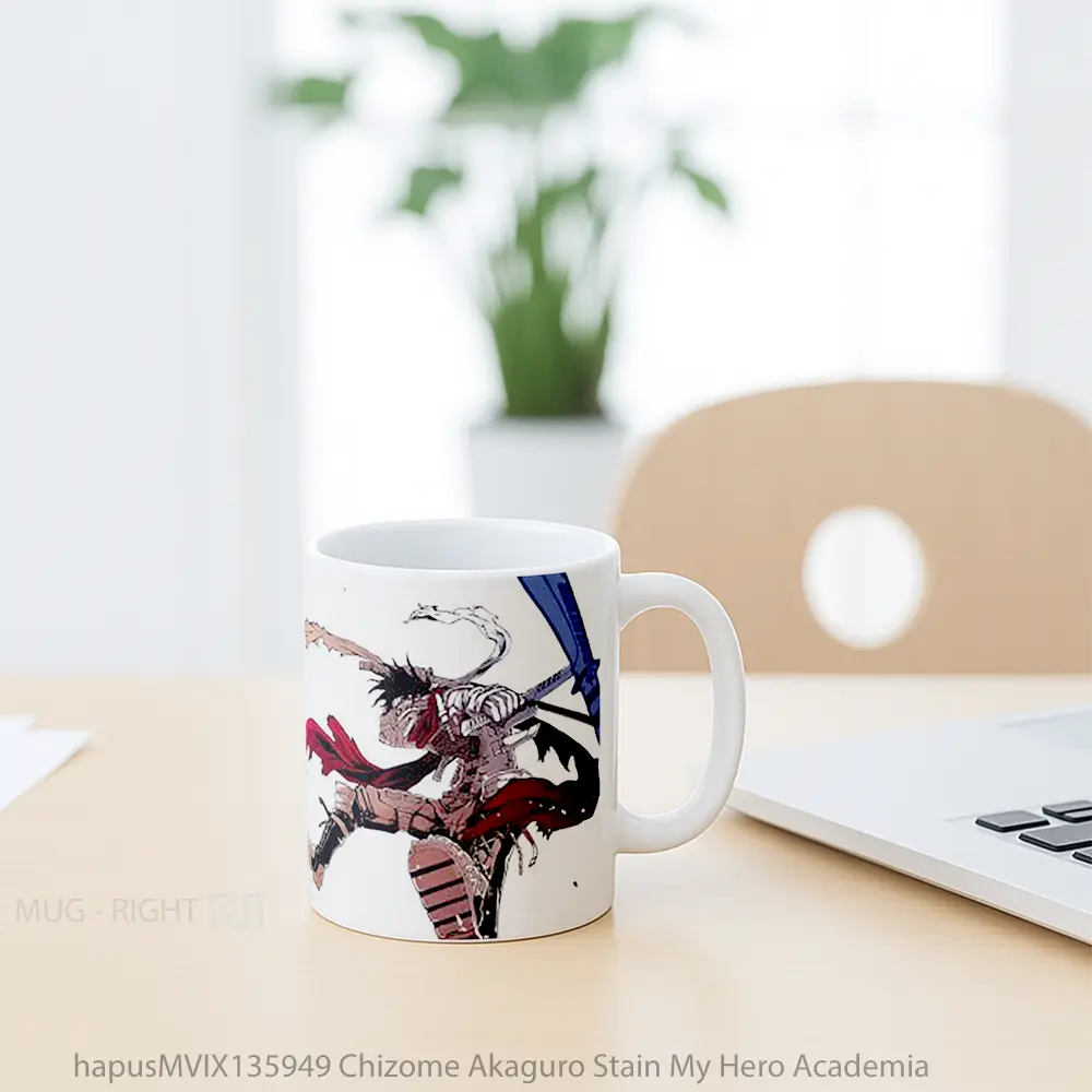 Mug Chizome Akaguro Stain My Hero Academia Cangkir Anime - All-side / Desain