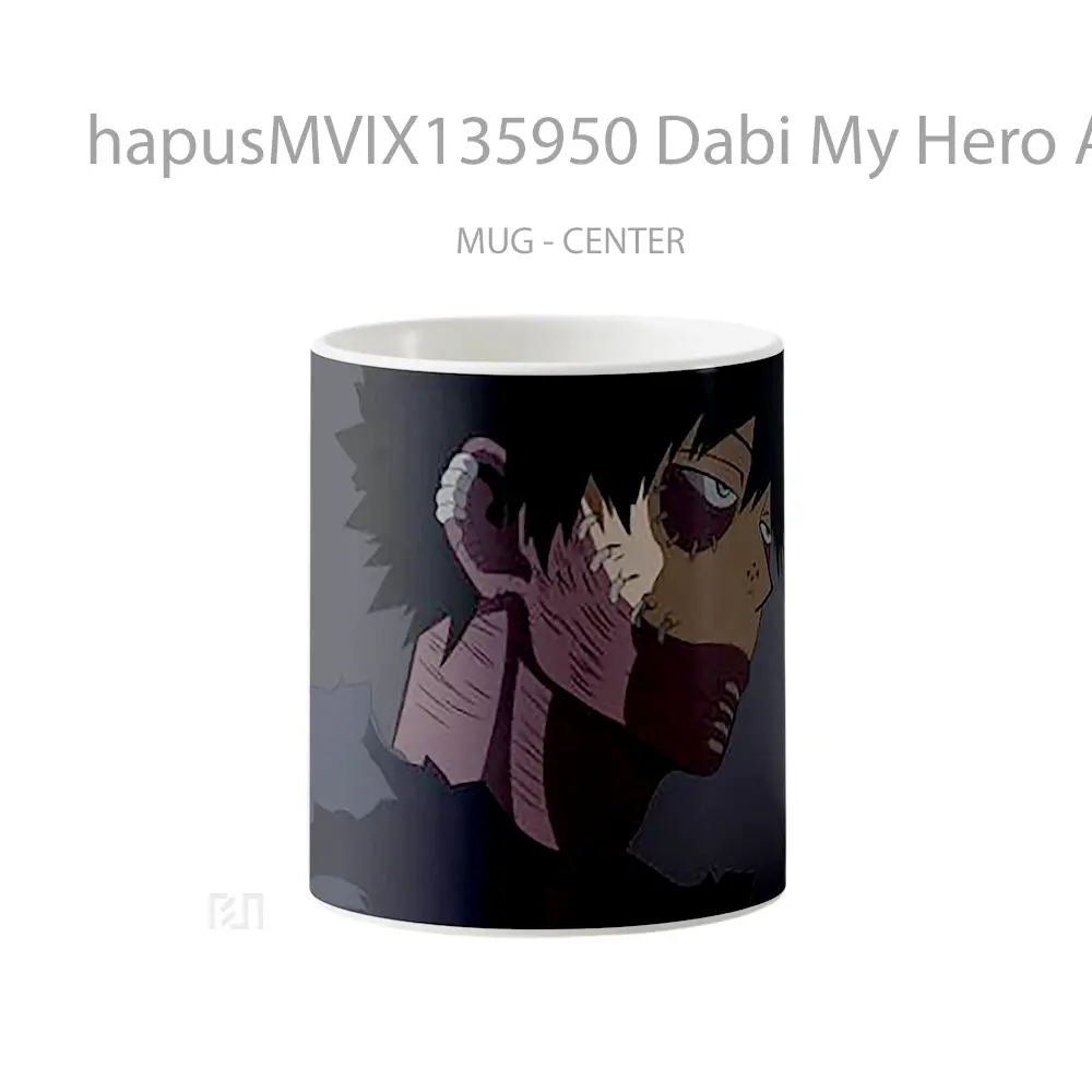 Mug Dabi My Hero Academia V1 Cangkir Anime