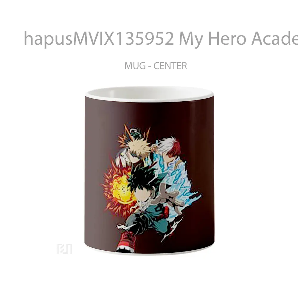 Mug My Hero Academia Boku No Hero Academia V1 Cangkir Anime
