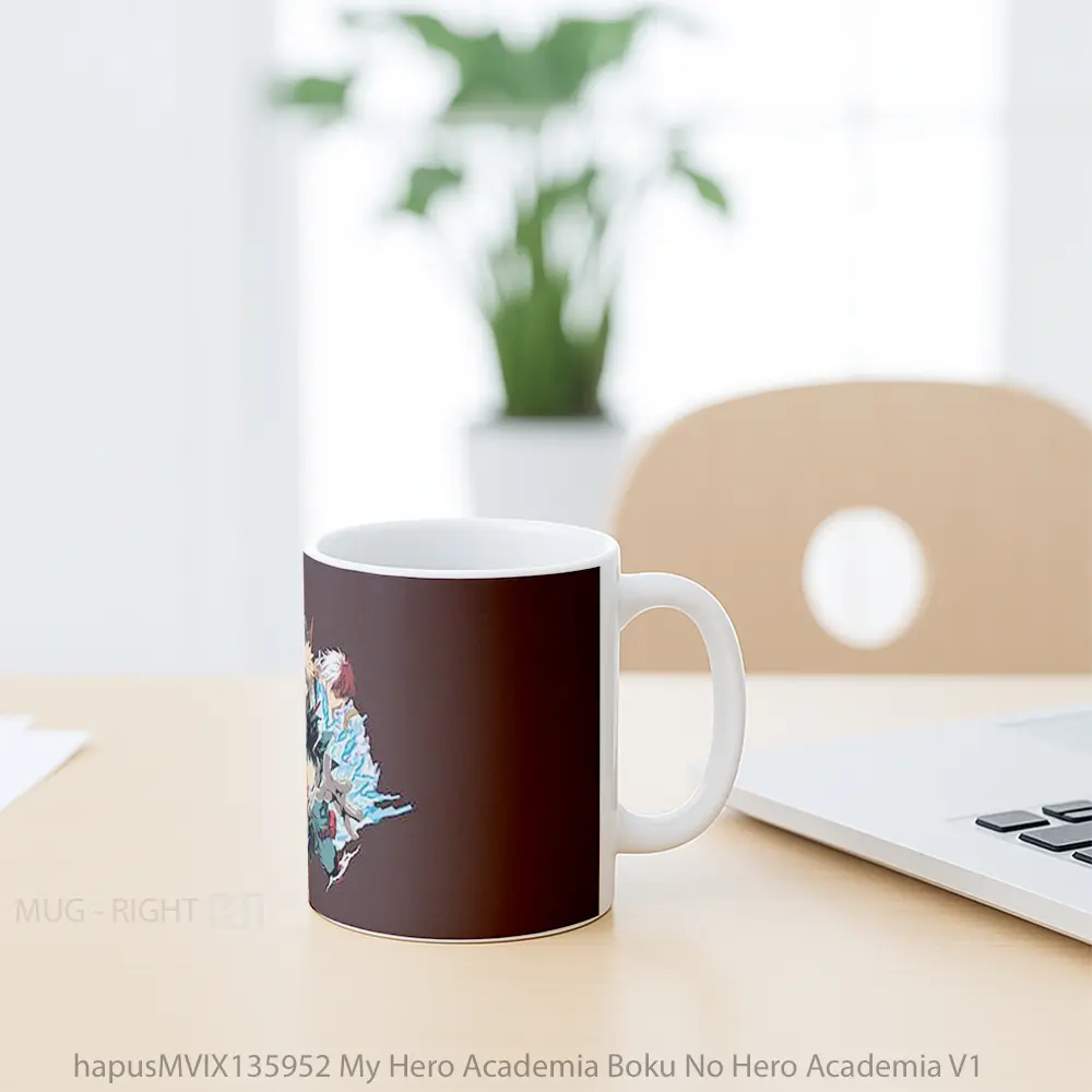 Mug My Hero Academia Boku No Hero Academia V1 Cangkir Anime - All-side / Desain