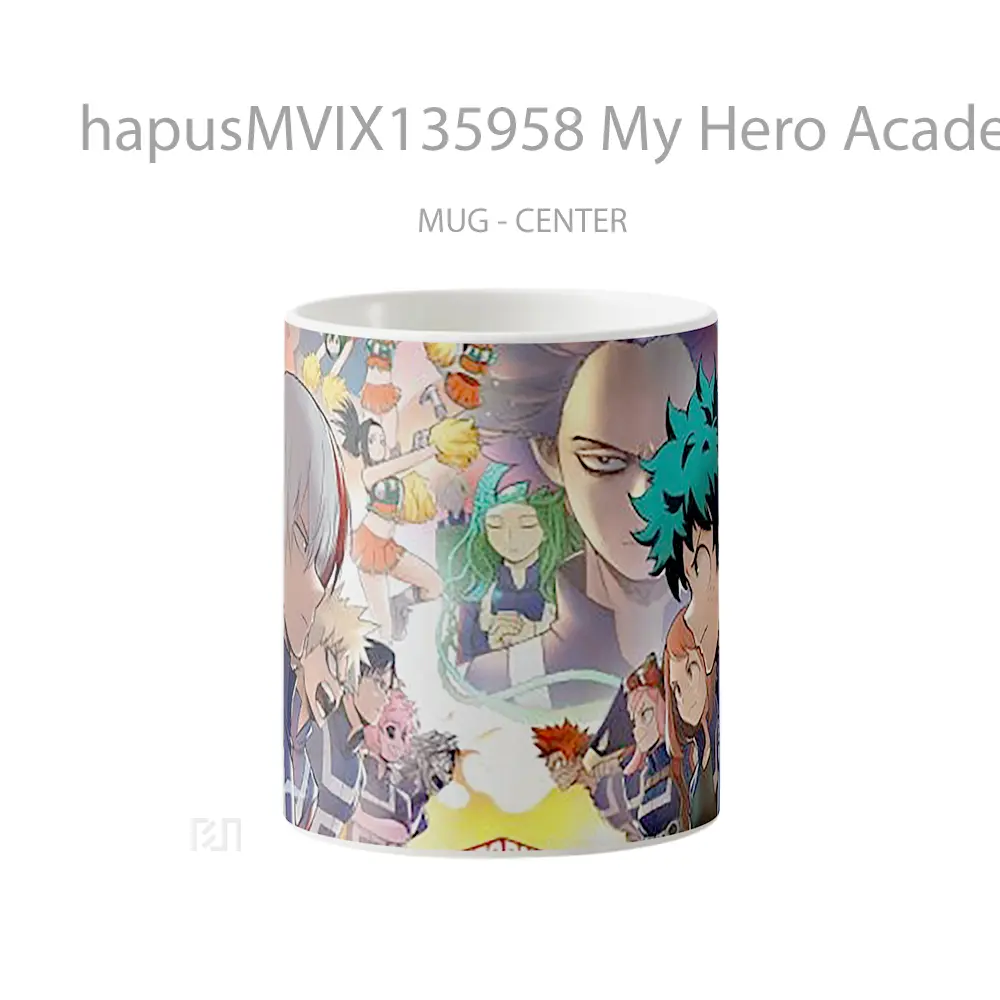 Mug My Hero Academia Boku No Hero Academia V2 Cangkir Anime