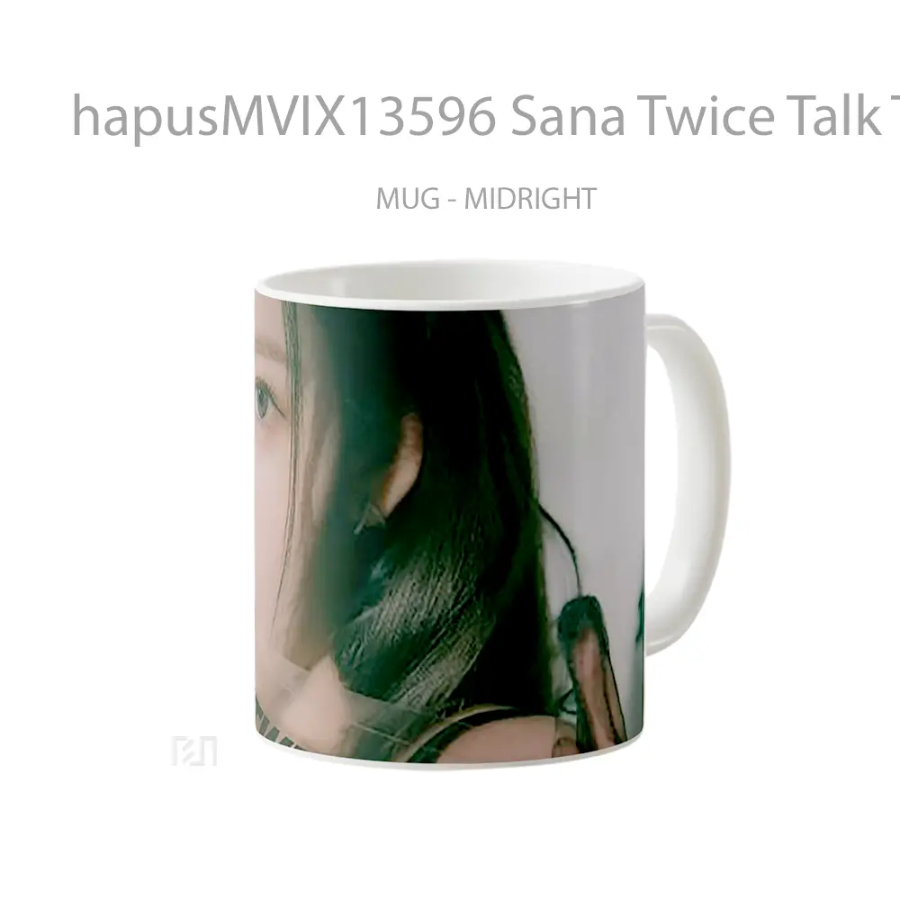 Mug Sana Twice Talk That Talk Gelas Keramik Unik - All-side / Desain