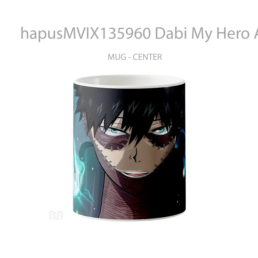 Mug Dabi My Hero Academia V2 Cangkir Anime
