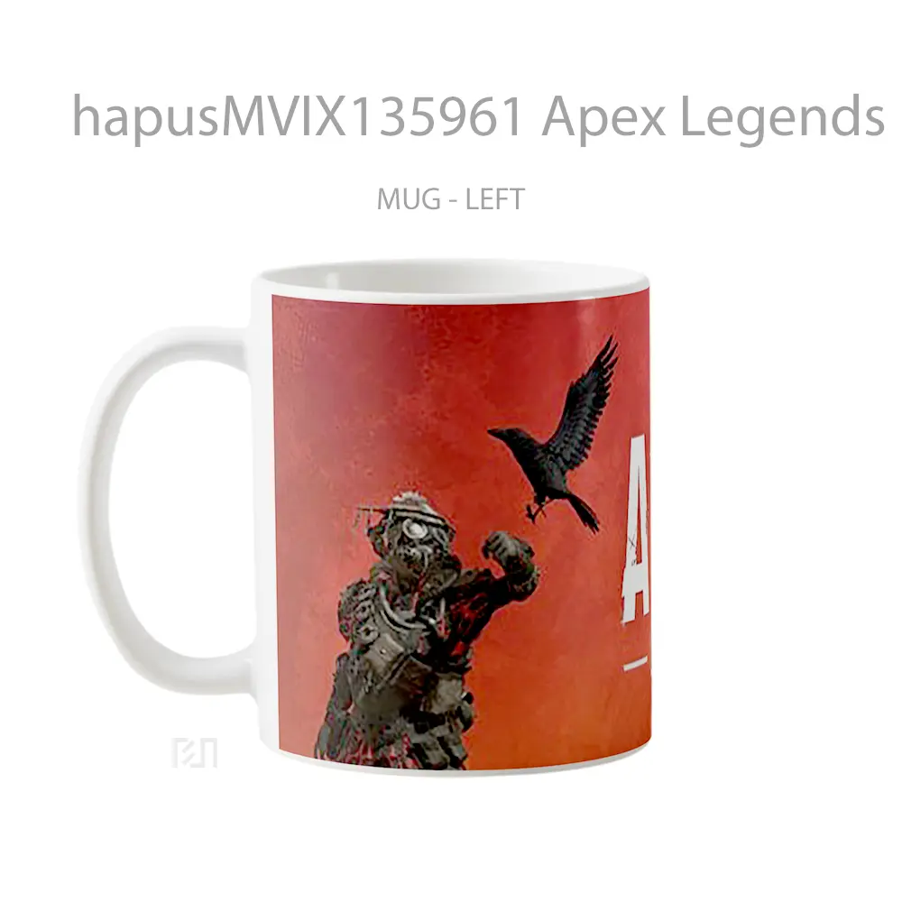 Mug Apex Legends Bloodhound Cangkir Gamer - All-side / Desain