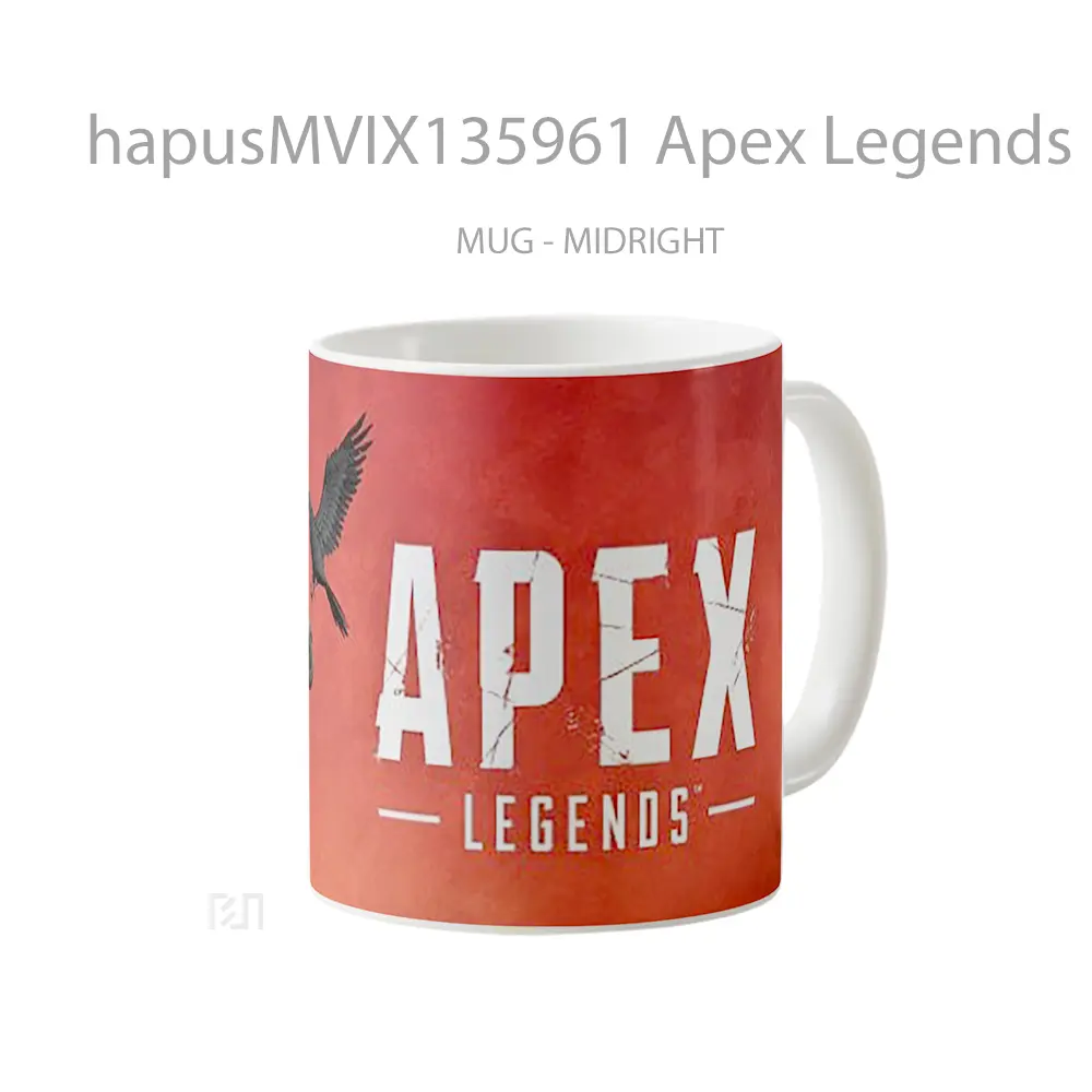 Mug Apex Legends Bloodhound Cangkir Gamer - All-side / Desain