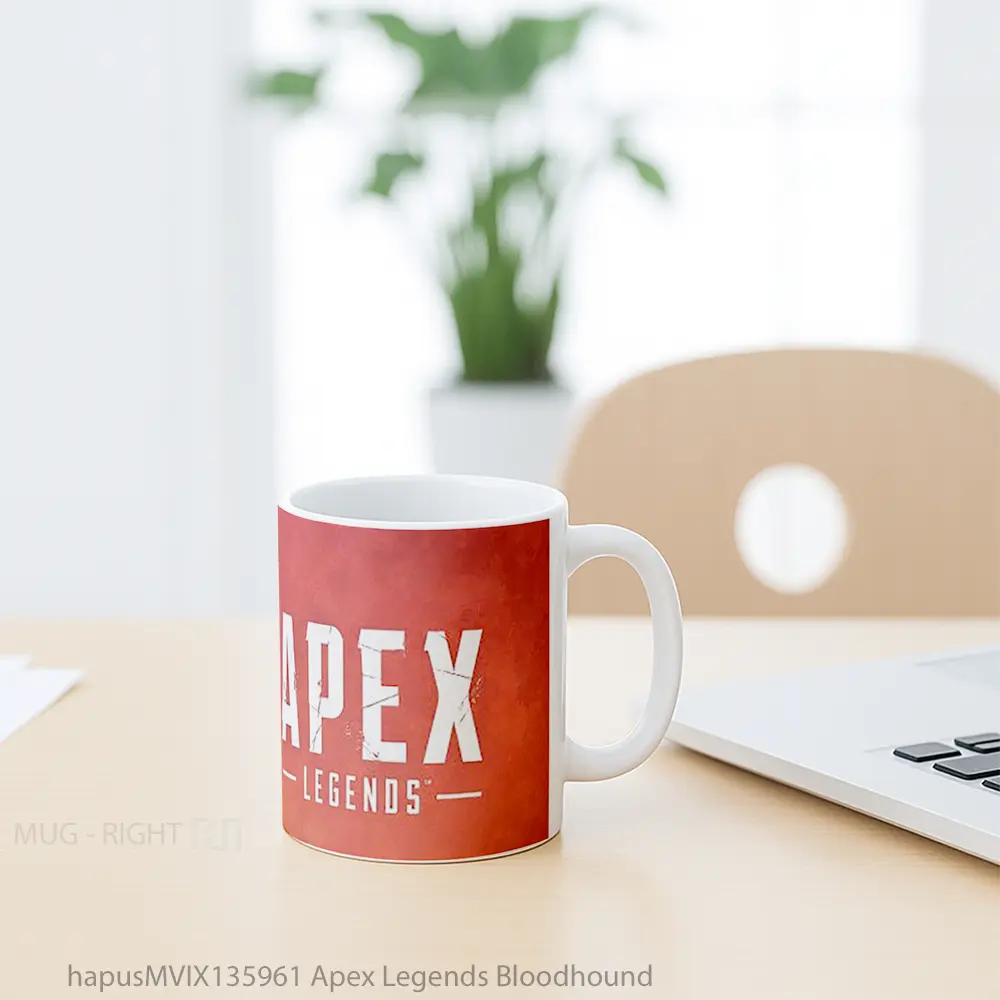 Mug Apex Legends Bloodhound Cangkir Gamer - All-side / Desain