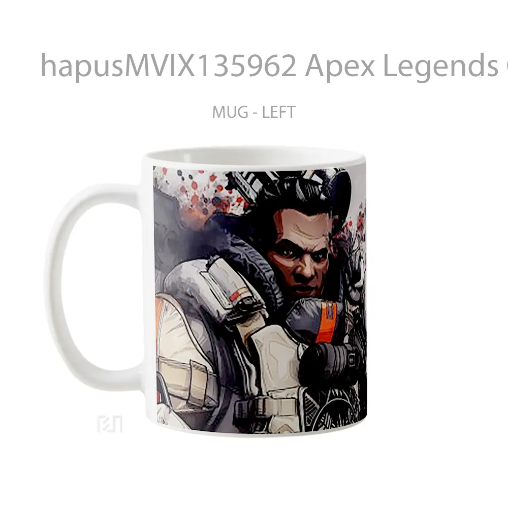 Mug Apex Legends Gibraltar Cangkir Gamer - All-side / Desain