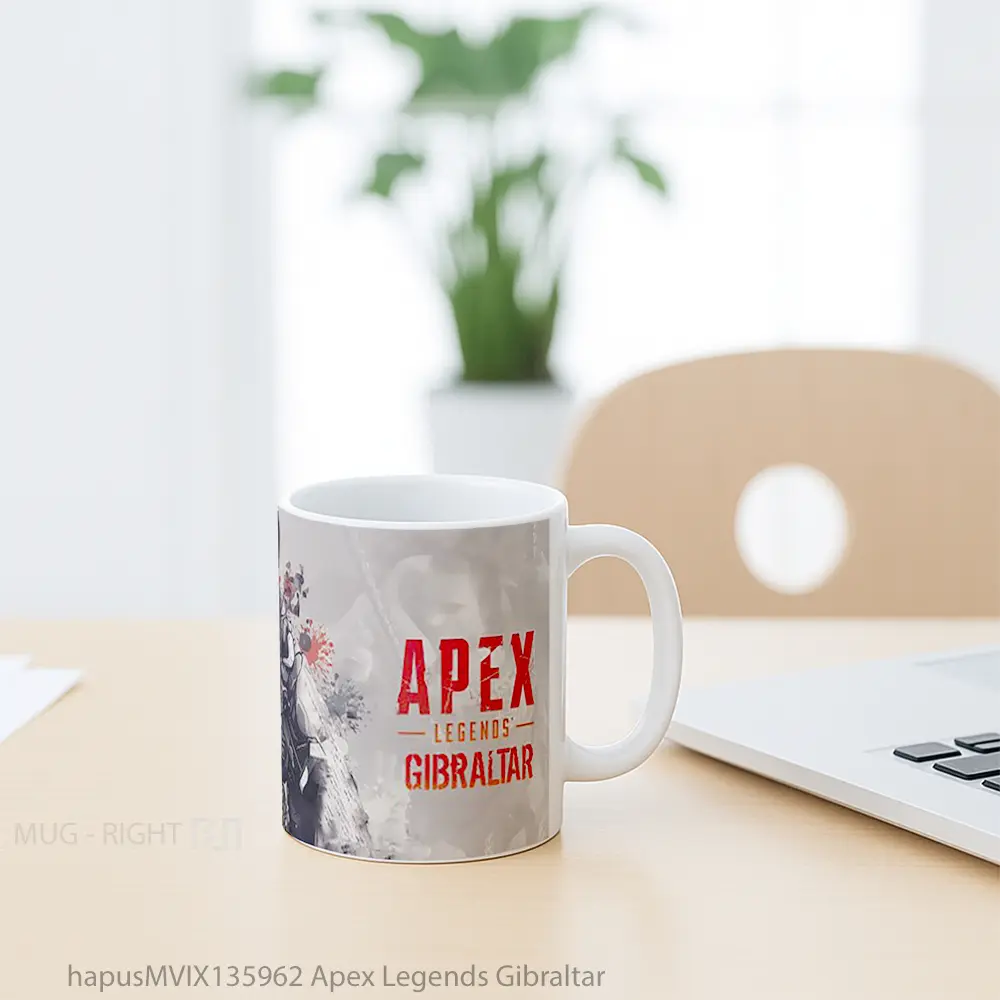 Mug Apex Legends Gibraltar Cangkir Gamer - All-side / Desain