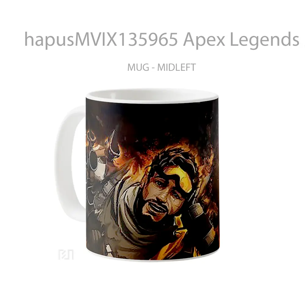 Mug Apex Legends Mirage Cangkir Gamer - All-side / Desain